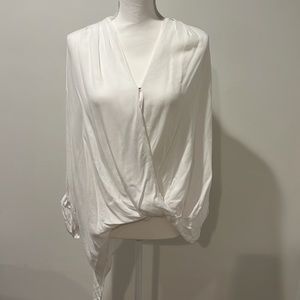 Young Fabulous and Broke White Long sleeve blouse